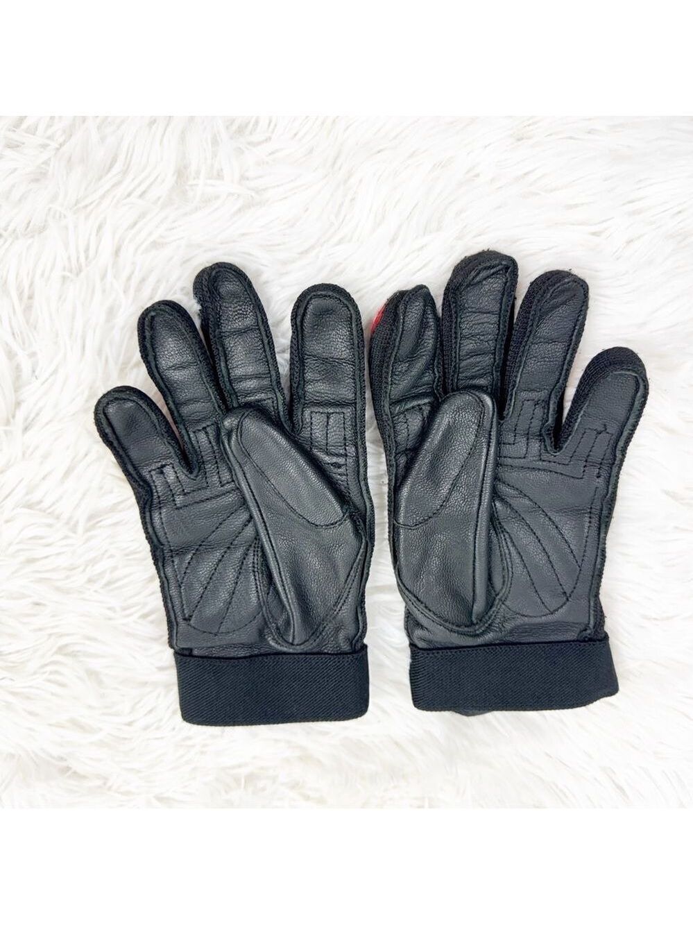 Osi Cool Ventilated Mesh Leather Motorcycle Street Gloves - Picture 2 of 3